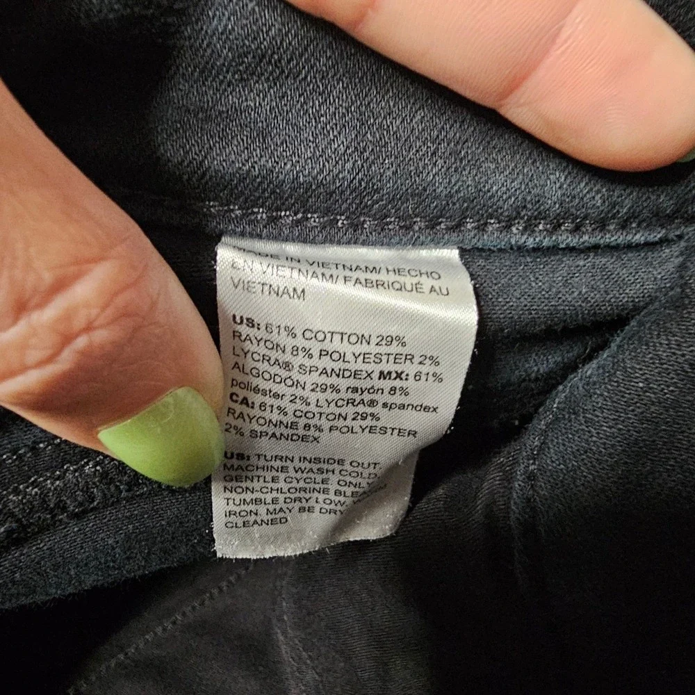 Chico's Black Straight-Leg Jeans